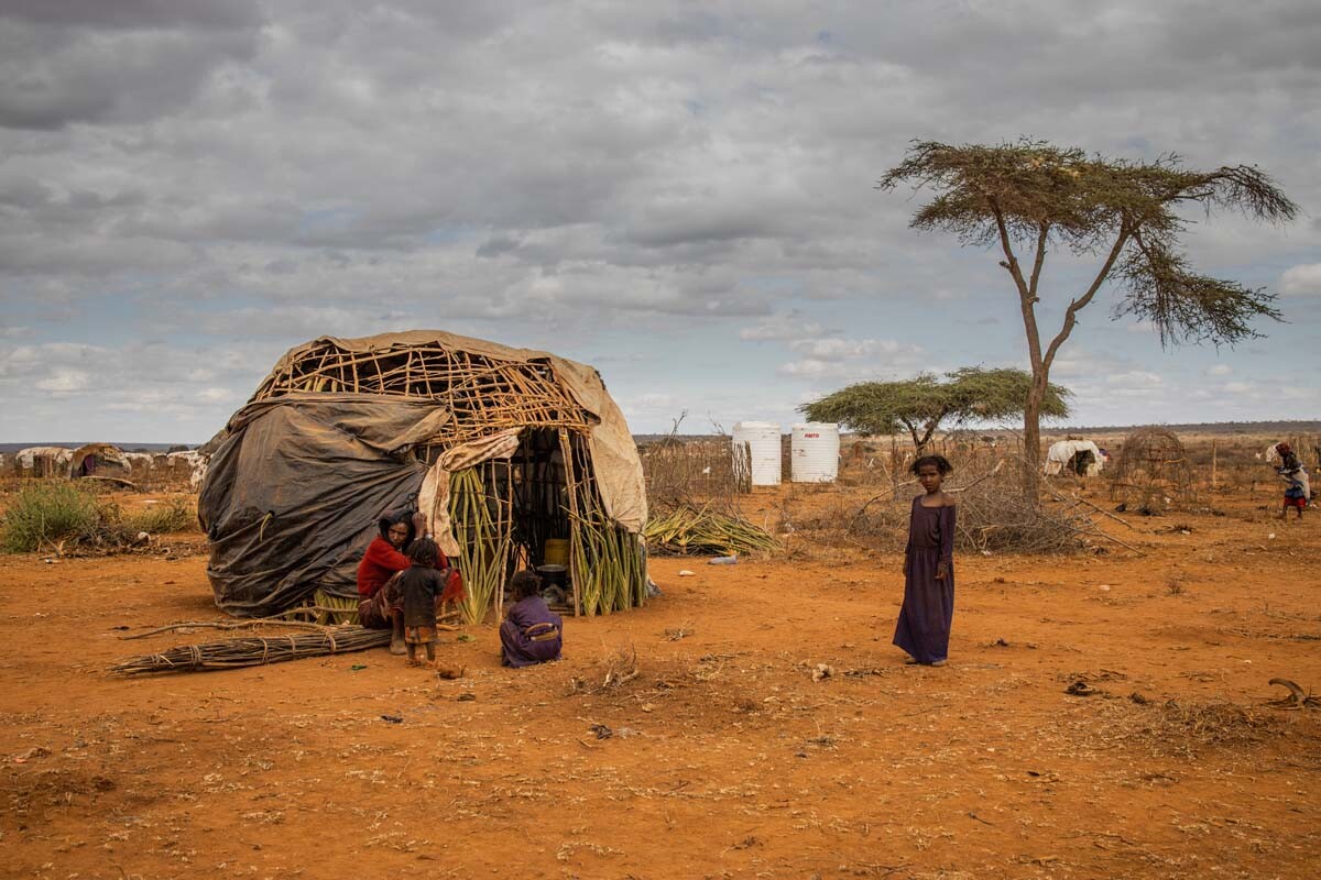 Klimaflüchtlinge in Borena Äthiopien - Stiftung Menschen für Menschen