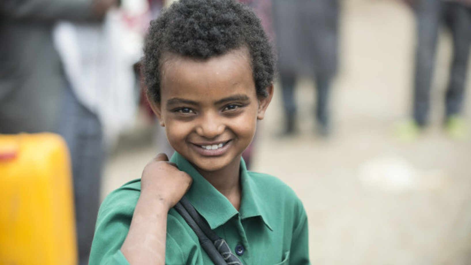 Das Mädchen Kanaan aus Debre Berhan Äthiopien