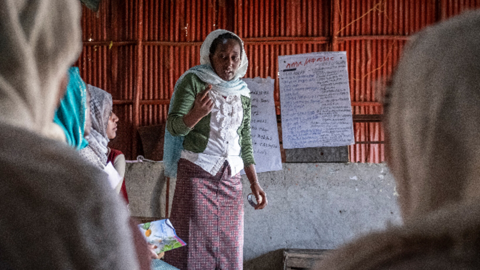 Schulung für Mikrokreditnehmerinnen in Äthiopien - Stiftung Menschen für Menschen