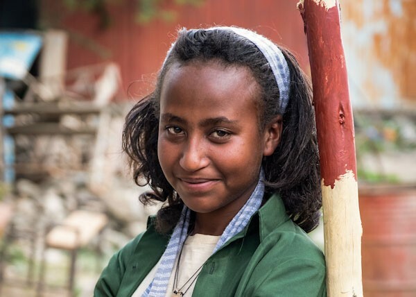 Bekelu Arega Schülerin aus Debre Berhan