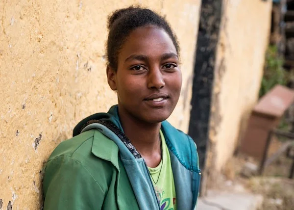Yerus Belehatu Schülerin aus Debre Berhan