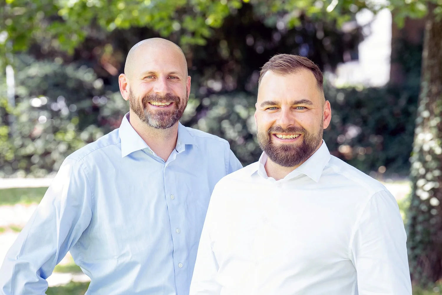 CO-Geschäftsführer Claudio Capaul und Michael Kesselring