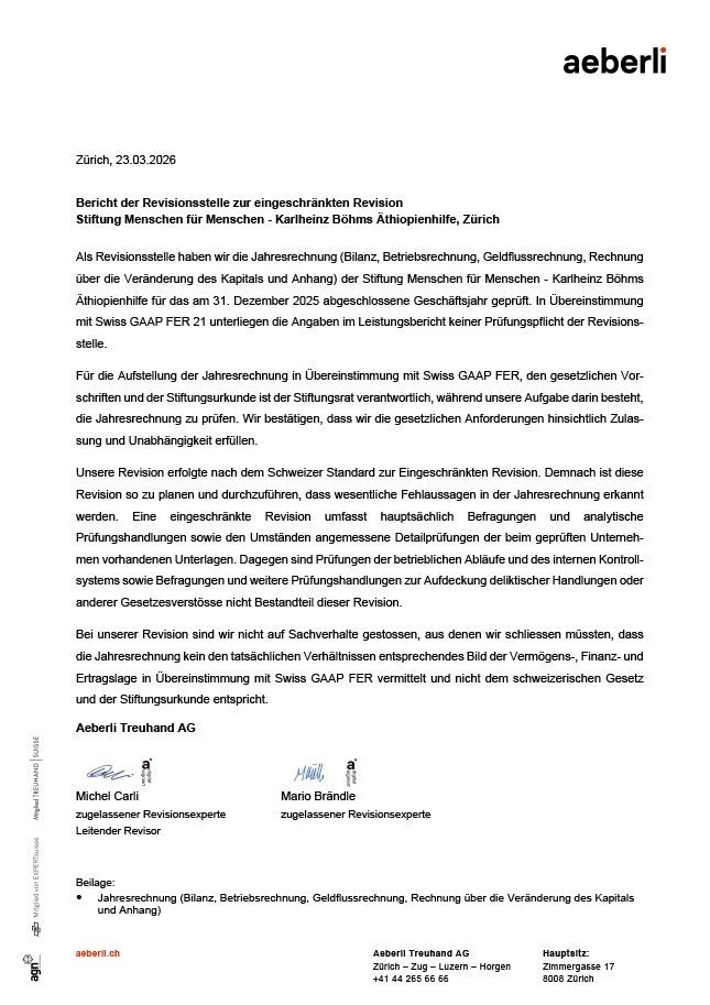 Revisionsbericht 2025 Screenshot