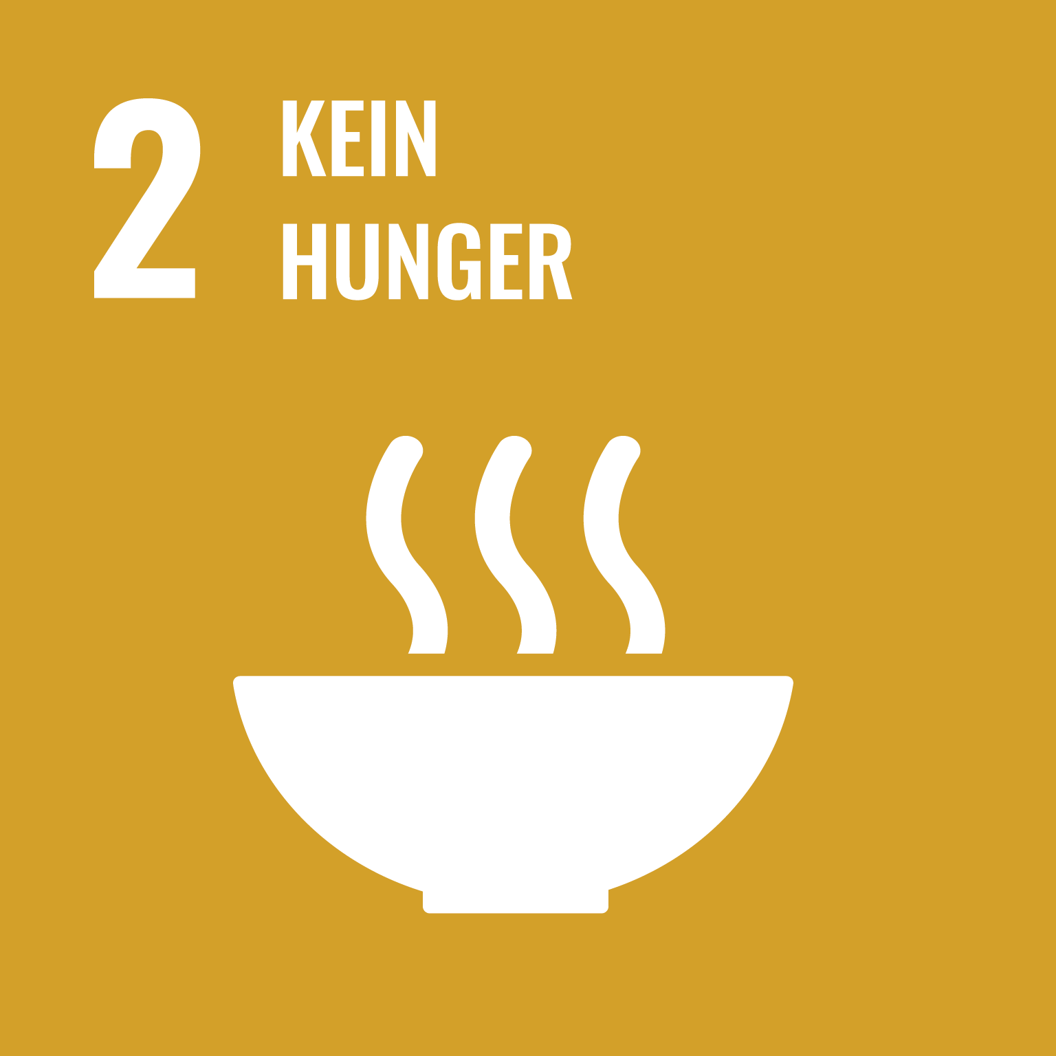 SDG 2-Icon "Kein Hunger"