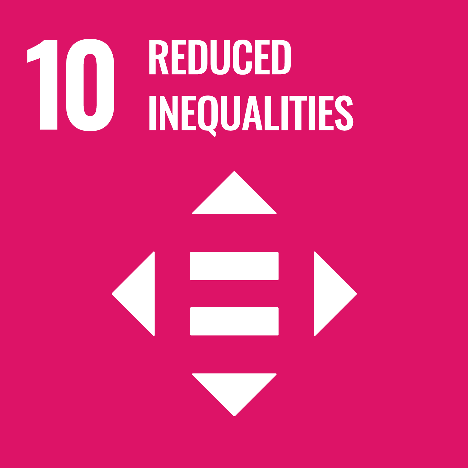 Sustainable Development Goal: SDG 10 "Reduced inequalities"