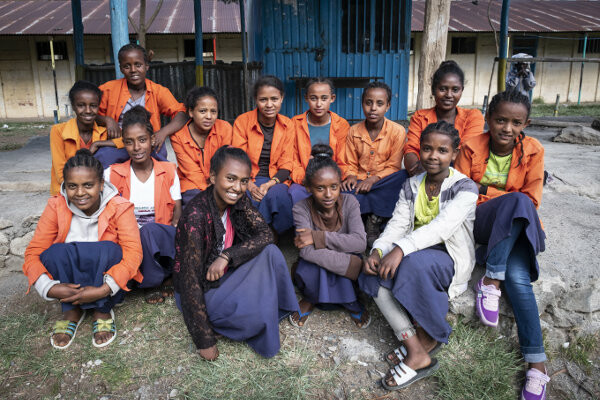 Weltfrauentag am 8. März 2020 Girls Club in Debre Berhan Äthiopien