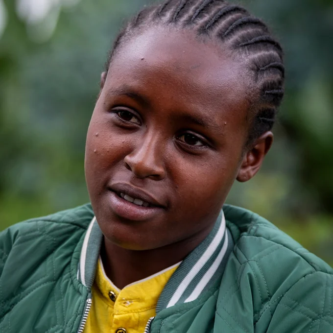 Portrait von Mädchen