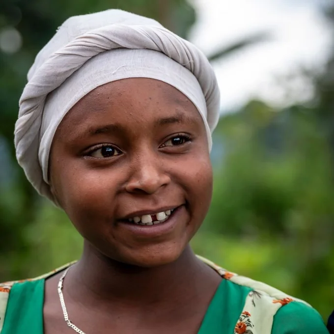 Portrait von Mädchen