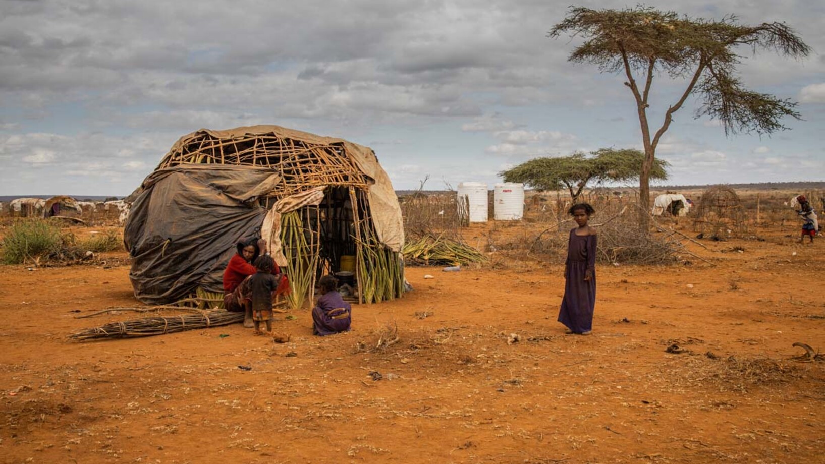 Klimaflüchtlinge in Borena Äthiopien - Stiftung Menschen für Menschen