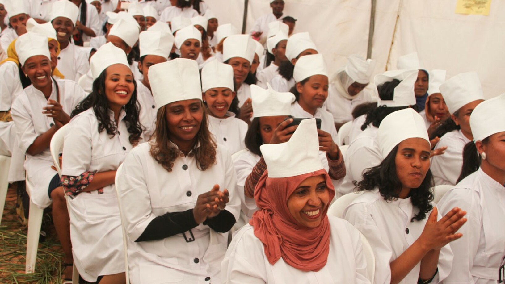 Abschluss des Hauswirtschaftsprogramms in Addis Abeba