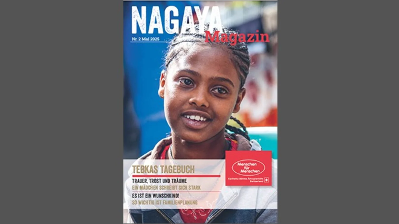 Vorschaubild Nagaya Magazin Nr. 2/2025: "Lachendes Mädchen"