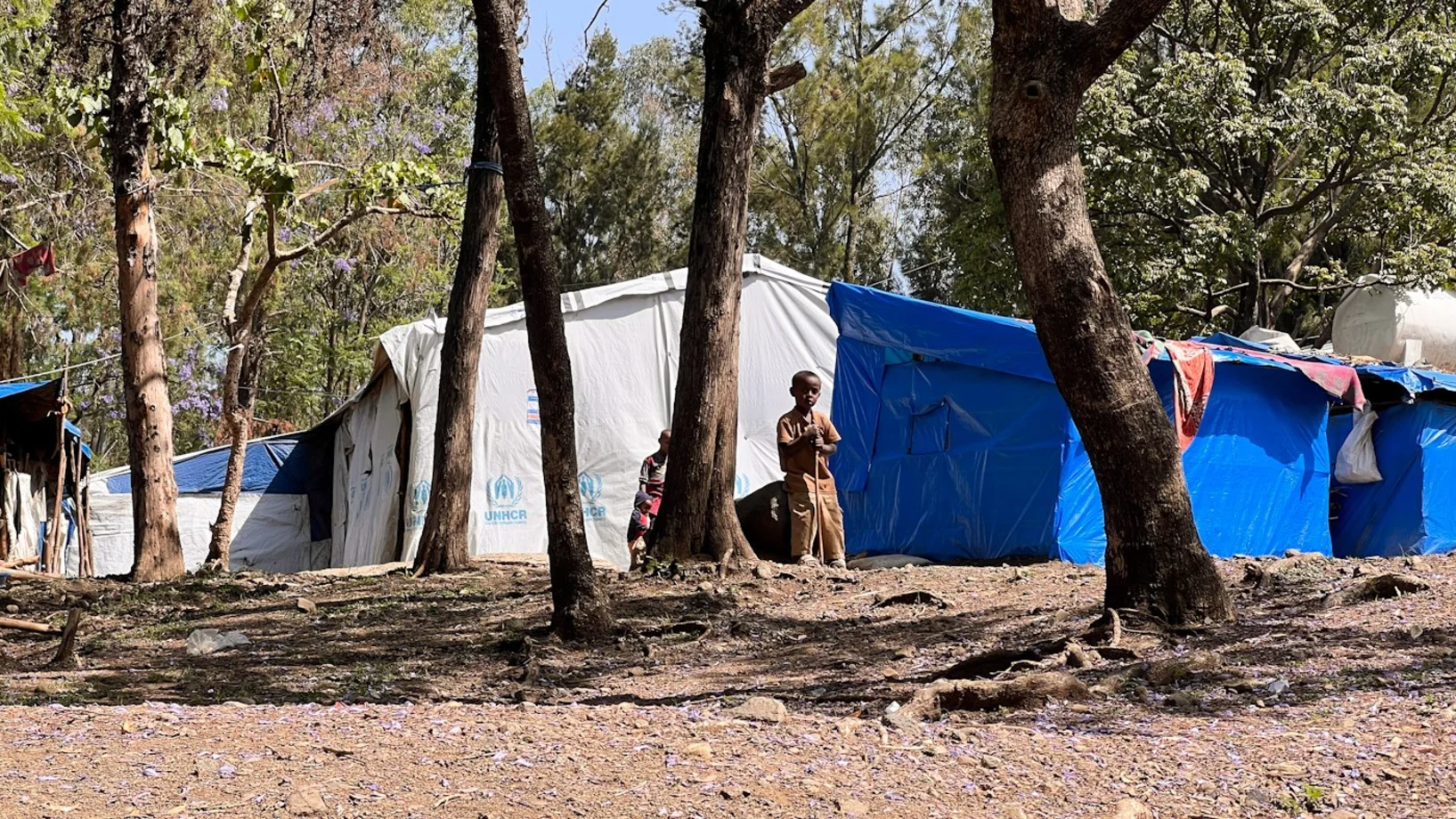 Camp in Haik für binnenvertriebene Familien
