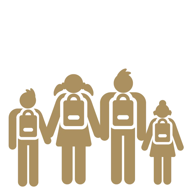 Icon Schulkinder - Stiftung Menschen für Menschen