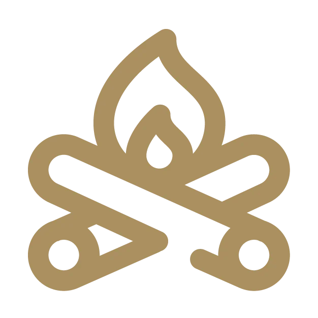 Icon: Brennendes Feuer / Lagerfeuer